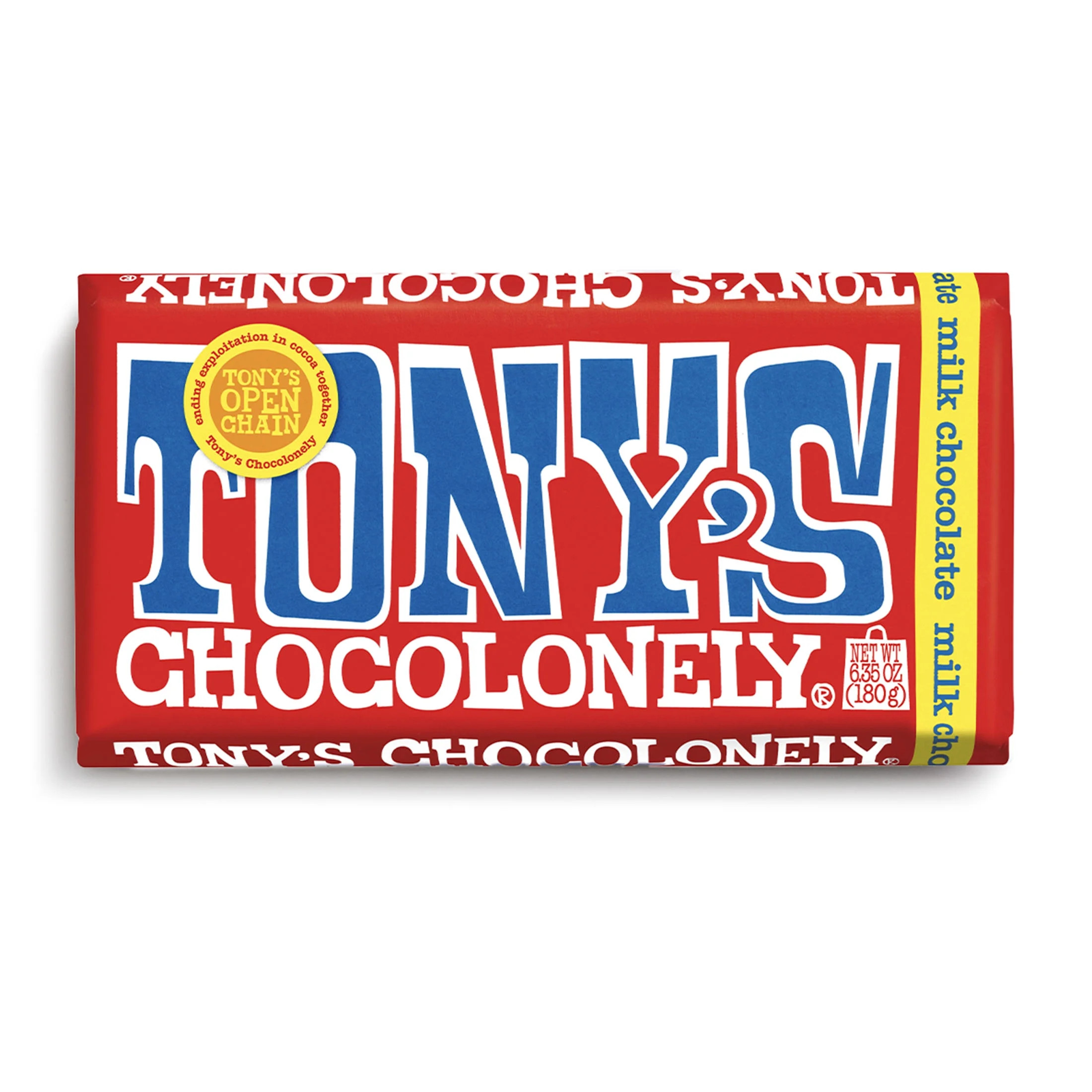 Tony's Chocolonely 32% Milk Chocolate Bar | Walmart (US)
