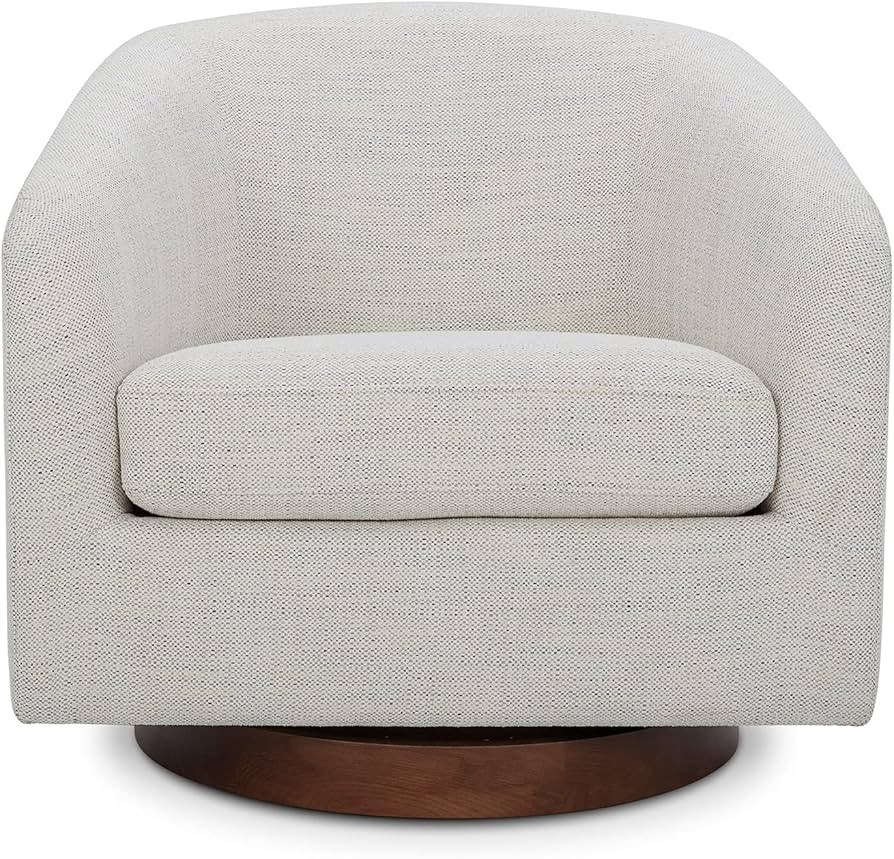 CHITA Swivel Accent Chair Armchair, Round Barrel Chairs in Performance Fabric for Living Room Bed... | Amazon (US)
