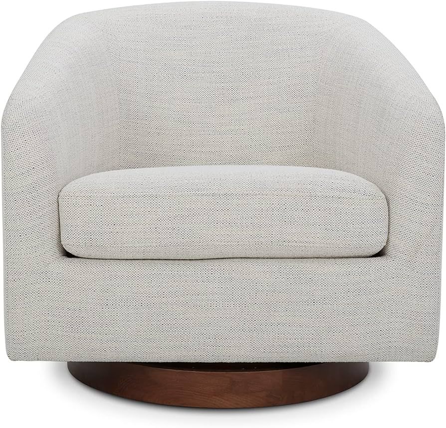 CHITA Swivel Accent Chair Armchair, Round Barrel Chairs in Performance Fabric for Living Room Bed... | Amazon (US)