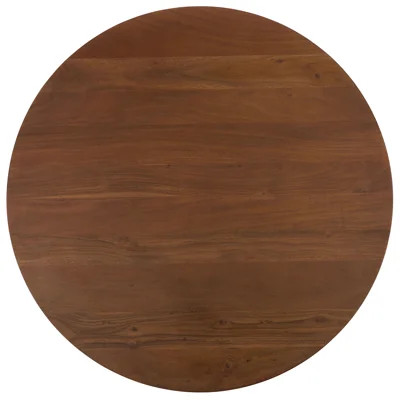 Iver Solid Wood Pedestal Coffee Table | Wayfair North America