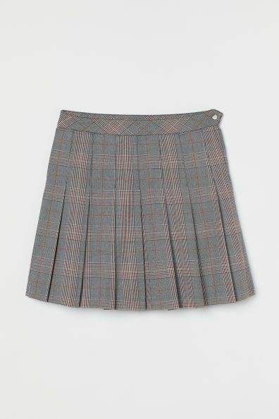 Short Pleated Skirt | H&M (US + CA)