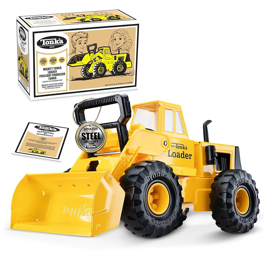 Tonka Retro Front Loader - Collector's Edition - Made with 2X More Steel, Kids Construction Toy, ... | Amazon (US)