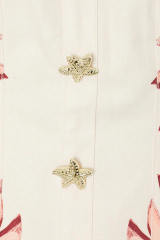 The Wolf Gang Dasia Mini Dress in Cream Lotus from Revolve.com | Revolve Clothing (Global)