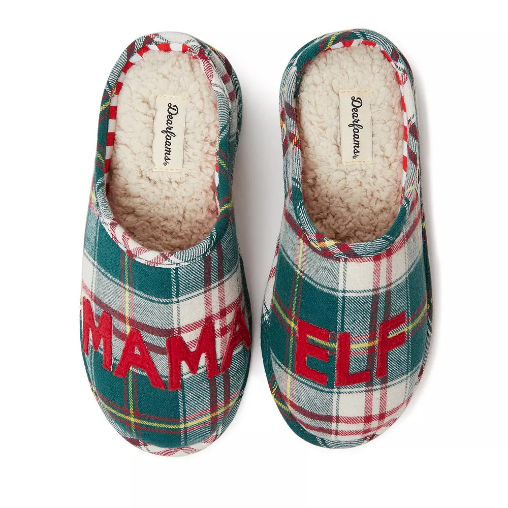 Women's Dearfoams Mama Elf Clog Slippers | Kohl's