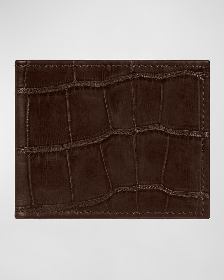 Neiman Marcus Men's Alligator Leather Wallet | Neiman Marcus