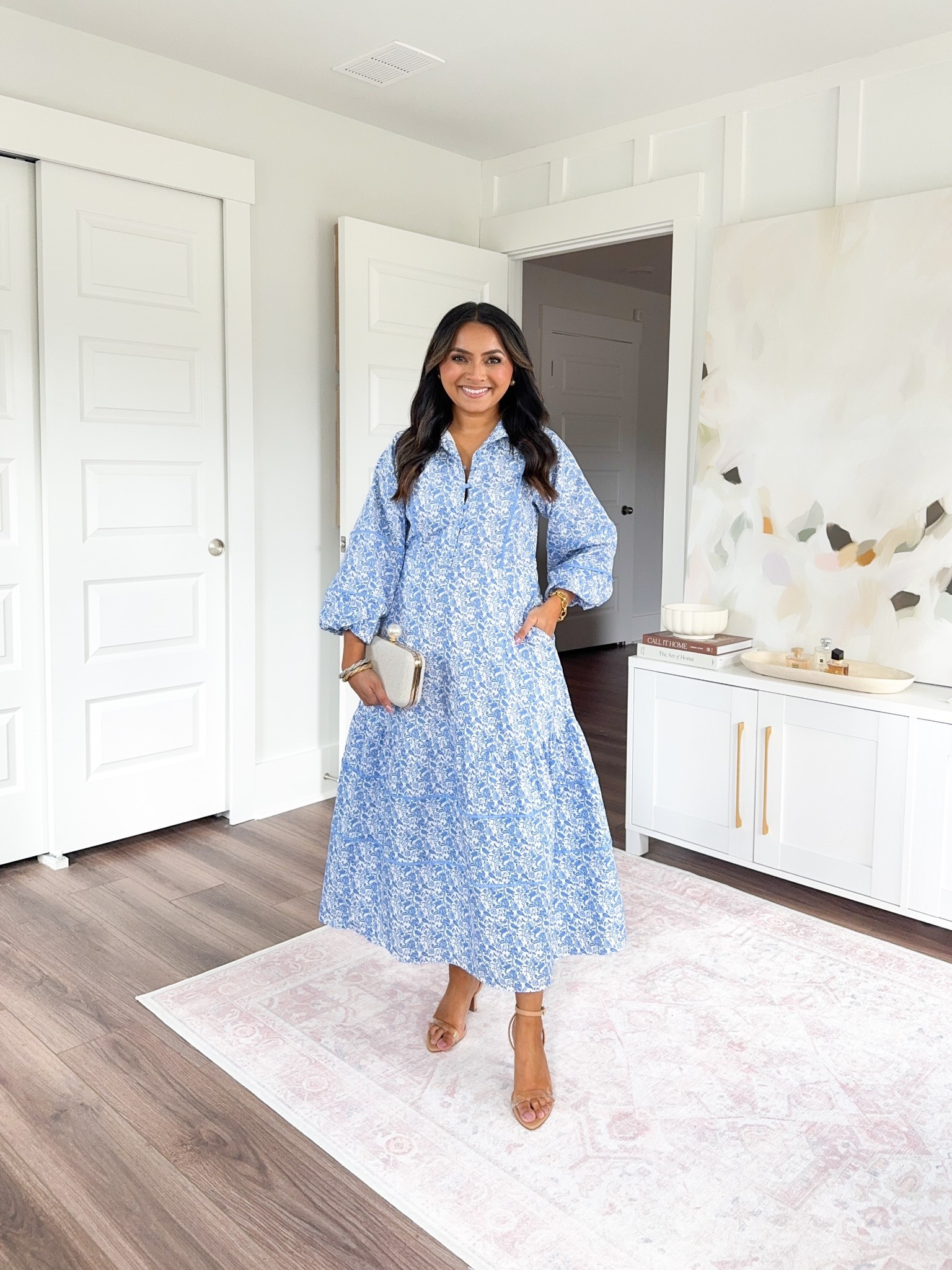 Light Blue floral dress size xxs TTS
Clear heels size 5 TTS


#LTKSeasonal #LTKPetite #LTKStyleTip