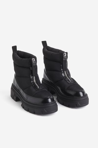 Warm-lined Padded Boots | H&M (US + CA)