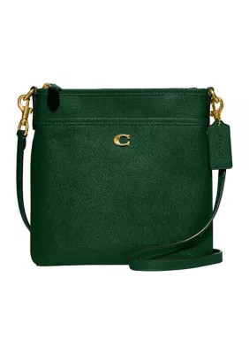 COACH Crossgrain Leather Kitt Crossbody Bag | Belk