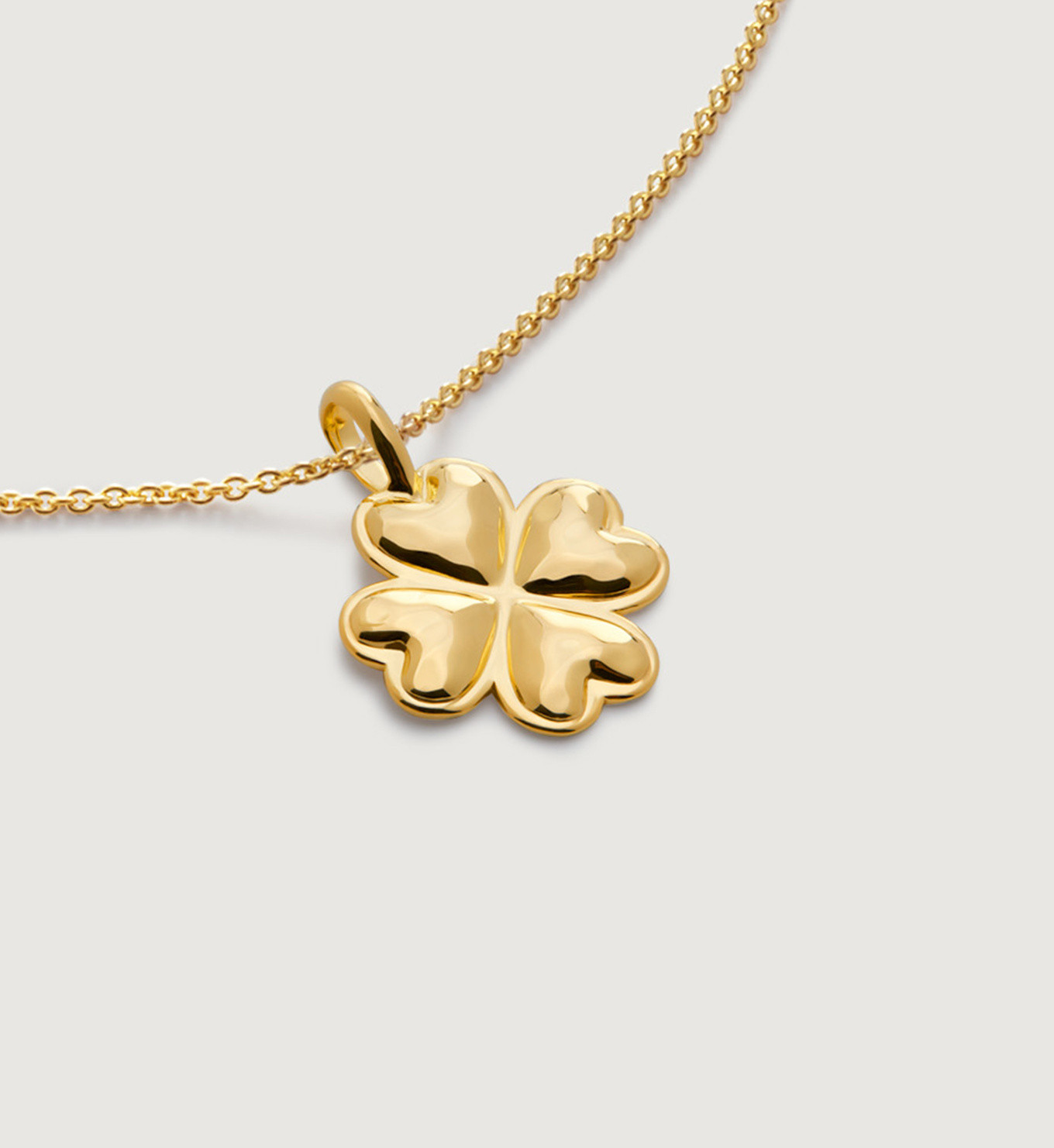 Clover Pendant Charm Necklace Set | Monica Vinader (US)