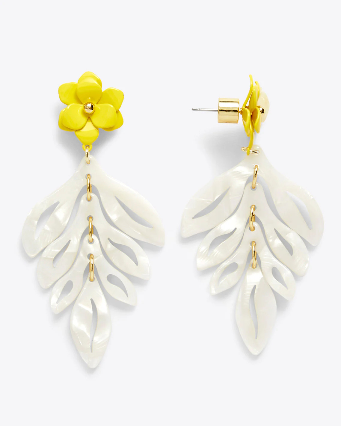 Magnolia Leaf Earrings | Draper James (US)