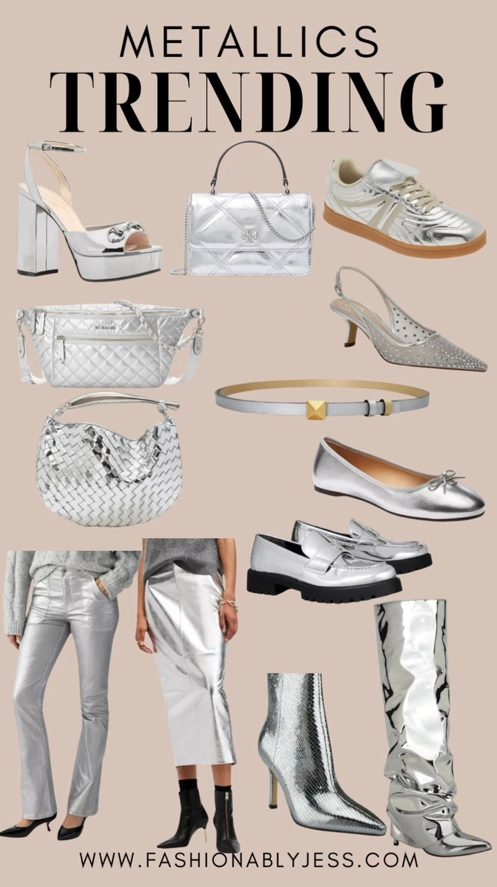 Add metallic to your next date night outfit ✨👡🍷

#LTKOver40 #LTKStyleTip #LTKFindsUnder50