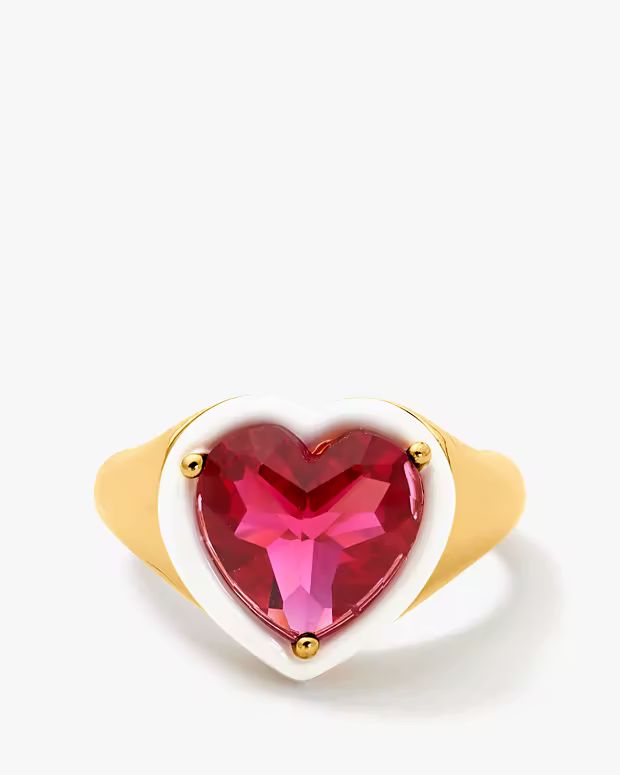 Sweetheart Signet Ring | Kate Spade (US)