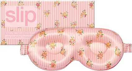 slip Petal Contour Sleep Mask | Pure Silk, 100% Mulberry Silk | Contoured Design for Optimal Ligh... | Amazon (US)