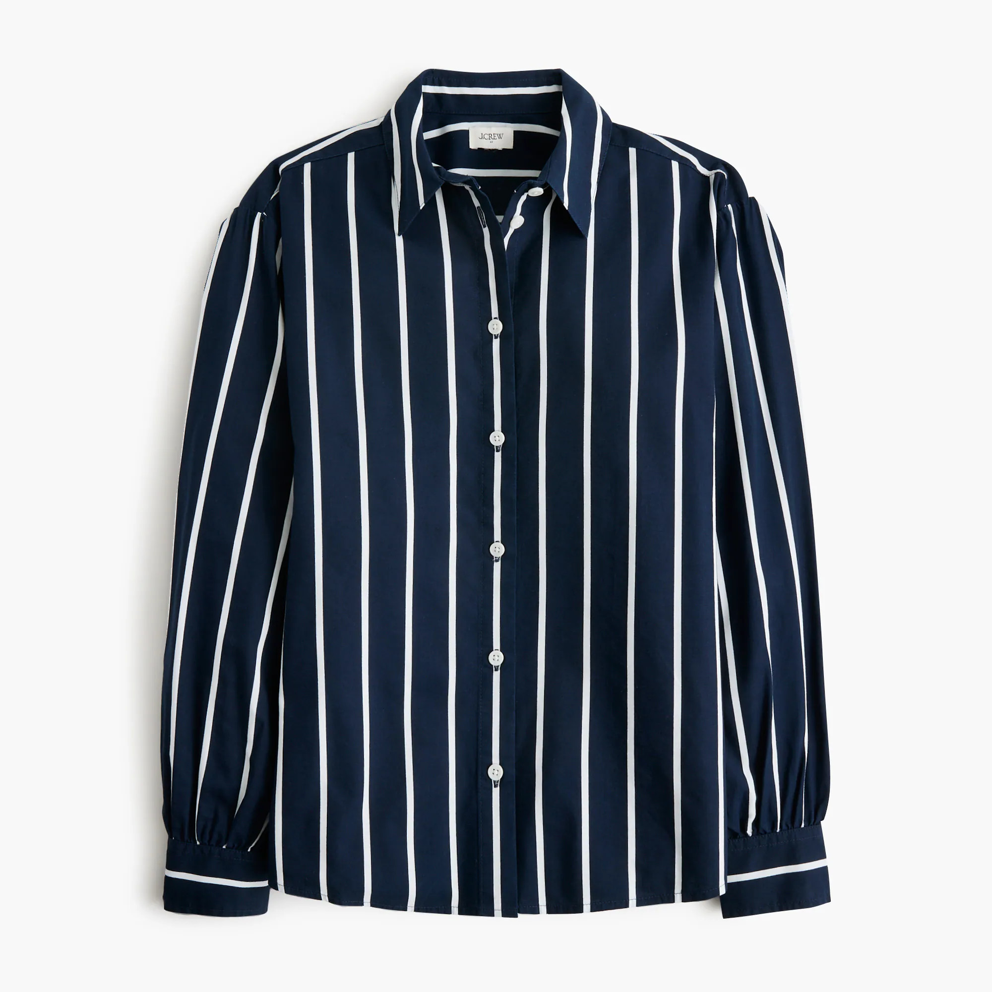 Petite striped button-up shirt | J.Crew Factory