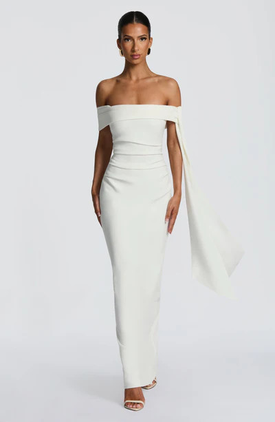 Addie Maxi Dress - Ivory | Babyboo (global)