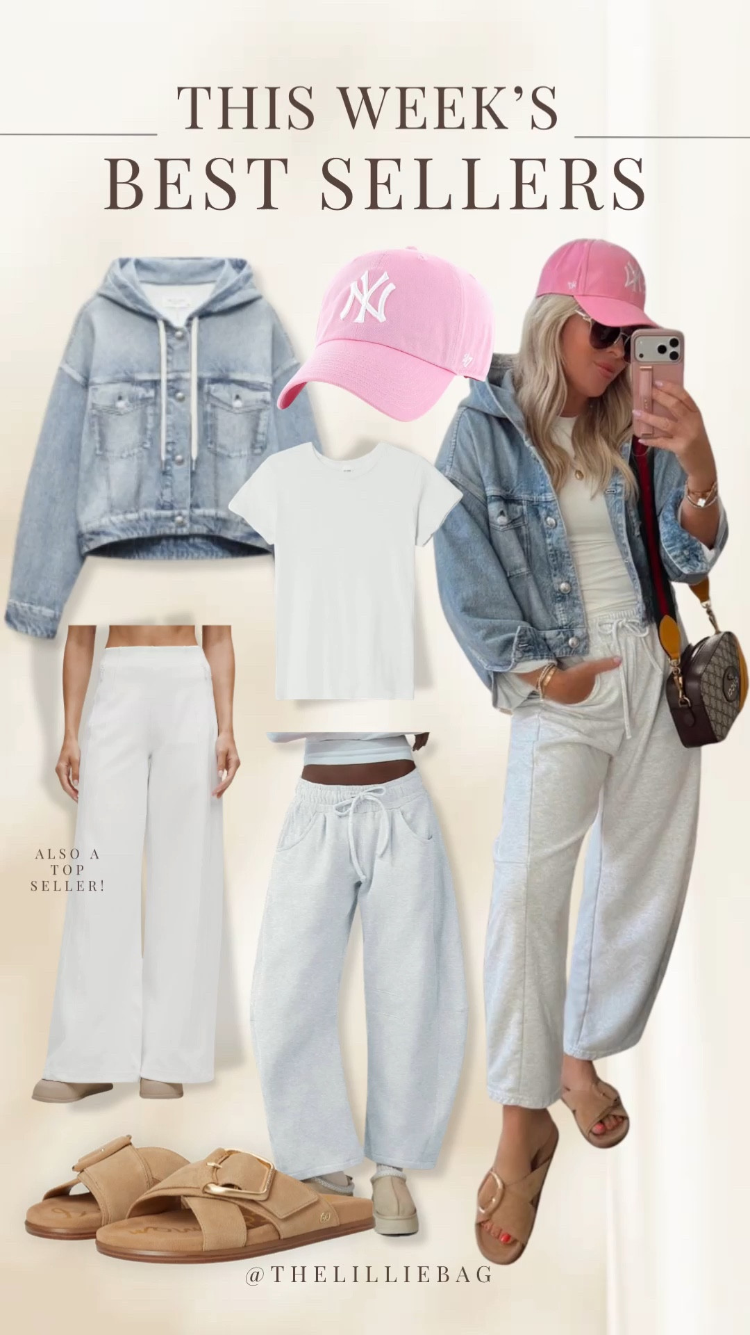 She’s back 🤍 my favorite knit denim jacket of all time is finally back in stock. Worth every cost per wear… it feels like a sweater but looks like denim. I literally live in this. Wearing a small.

Paired with my go-to Amazon sweats… they just dropped some fun new spring colors 🌸 I usually do a small, sometimes a medium—no huge difference.


Casual. Spring style. Sandals. Knit denim. Sweats. 

#LTKootd #LTKSeasonal #LTKgrwm