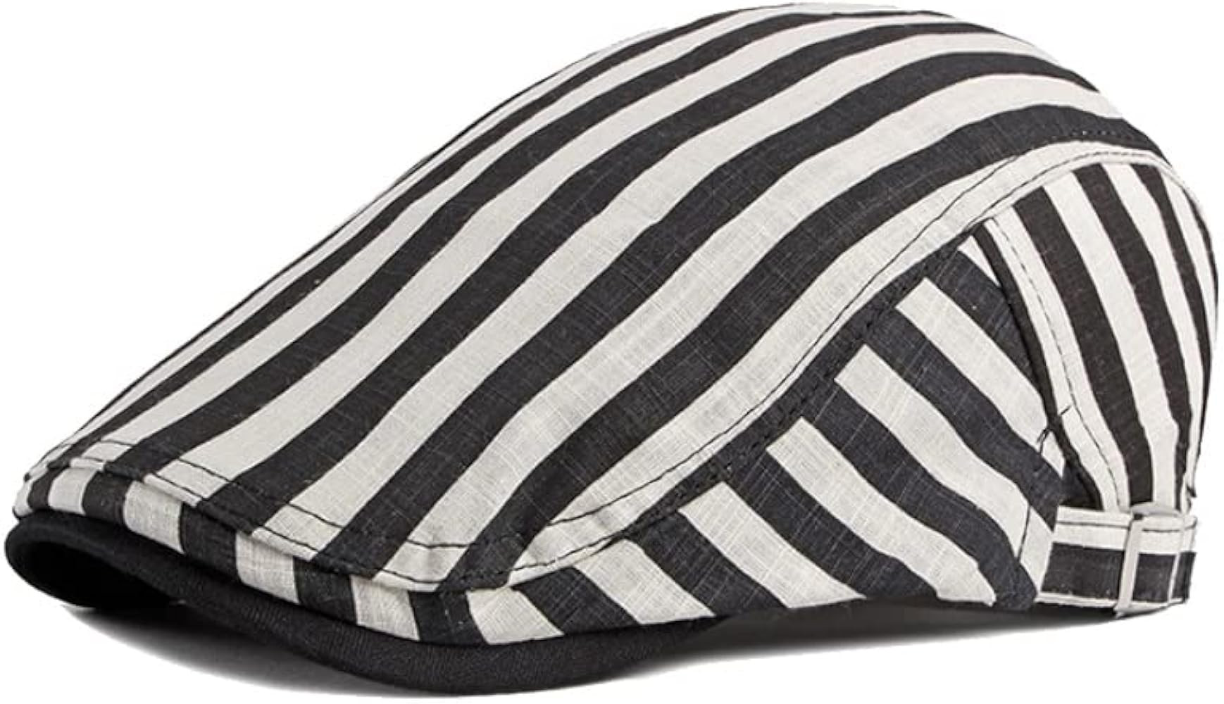WITHMOONS Cotton Striped Ivy Newsboy Cap Cabbie Gatsby Golf Beret Hat YZ30107 | Amazon (US)