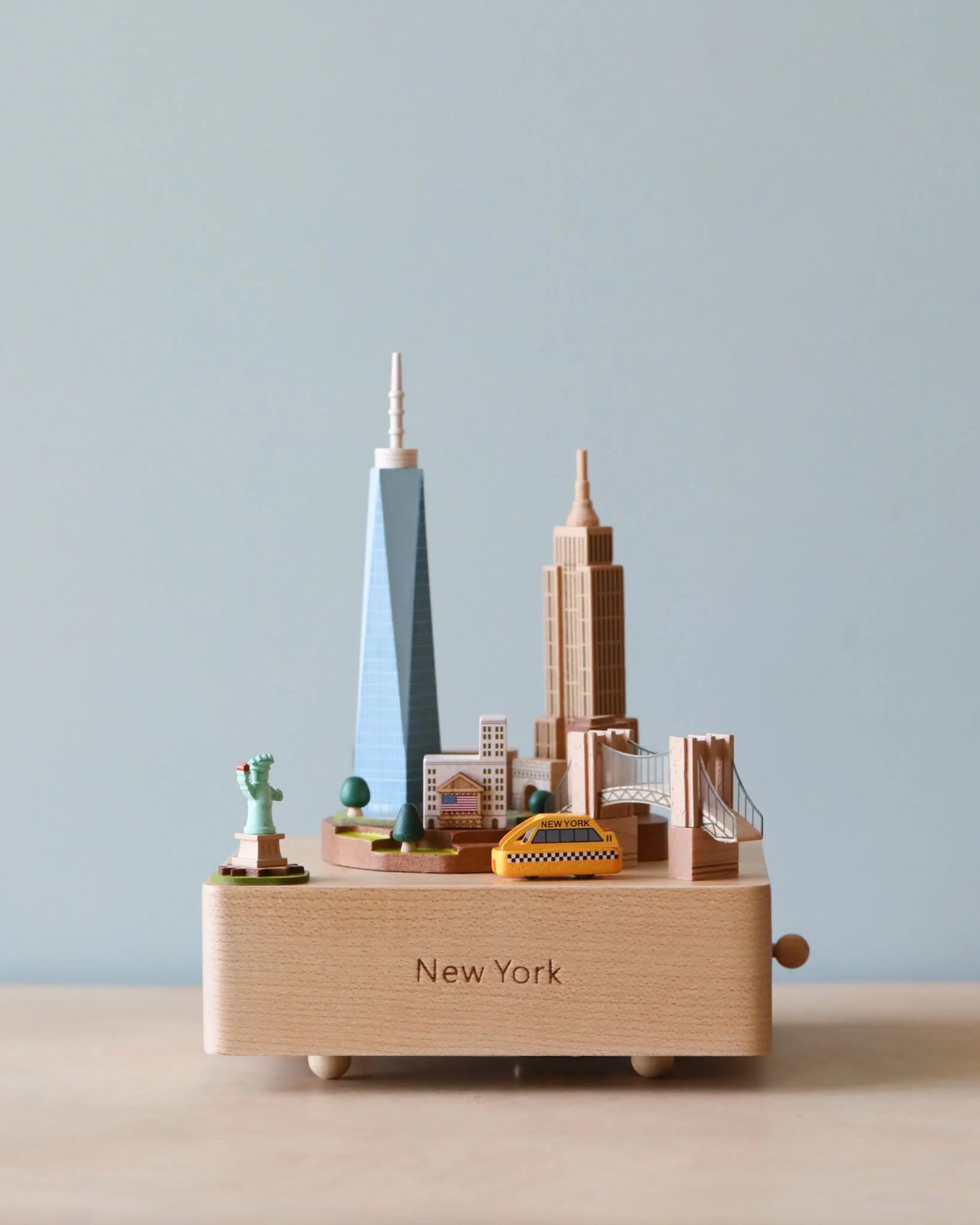 Wooden New York Music Box | Odin Parker