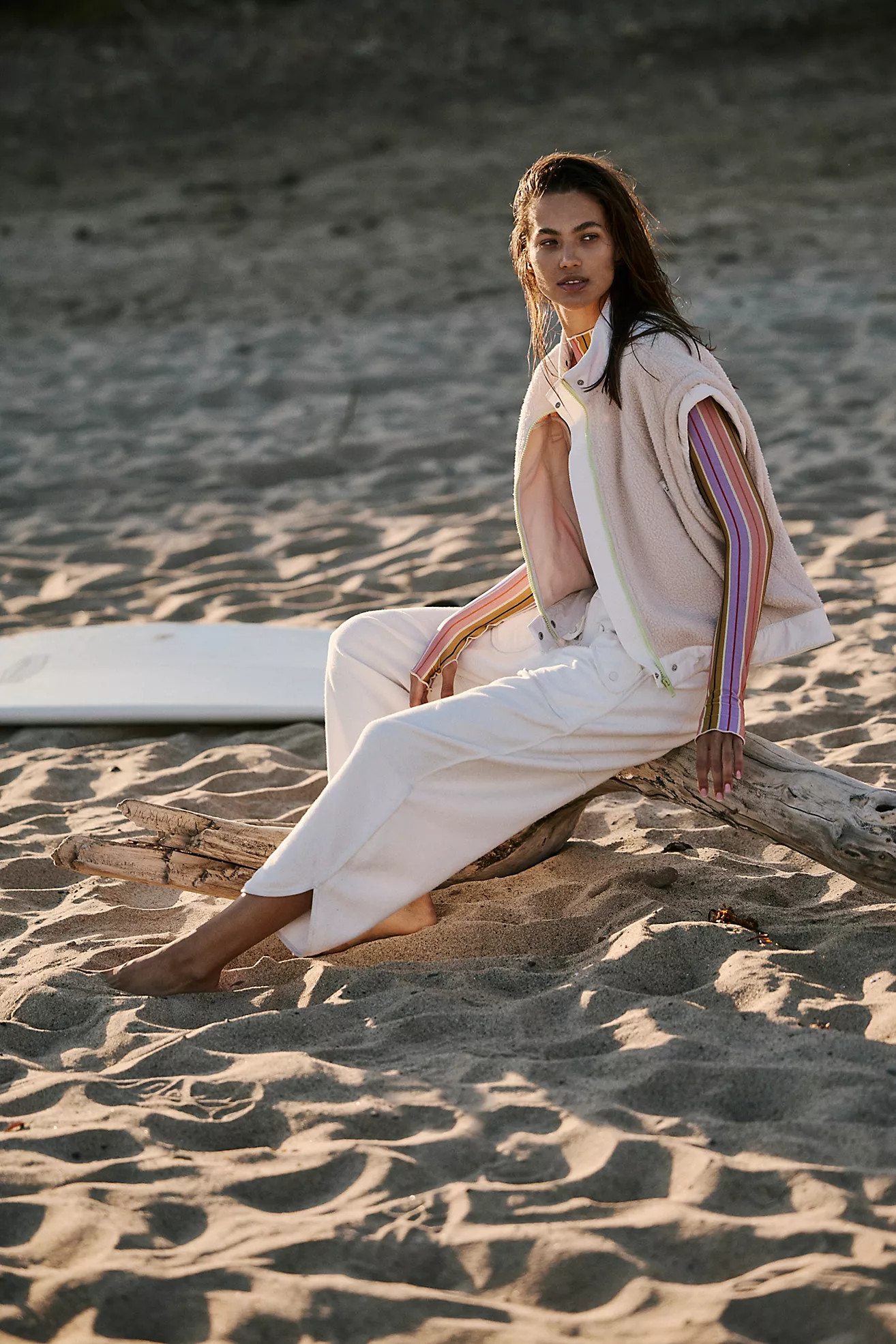 On Your Mark Moto Fleece Vest | Free People (Global - UK&FR Excluded)