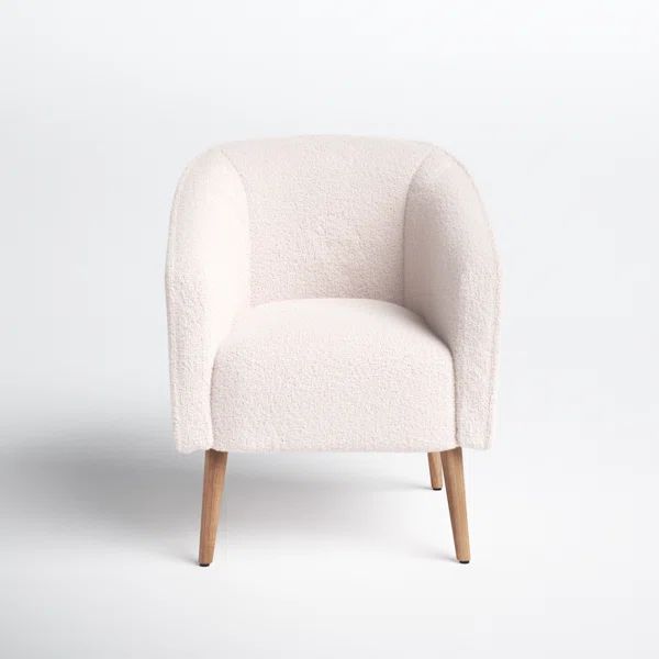 Schooley 26" Wide Polyester Barrel Chair | Wayfair North America