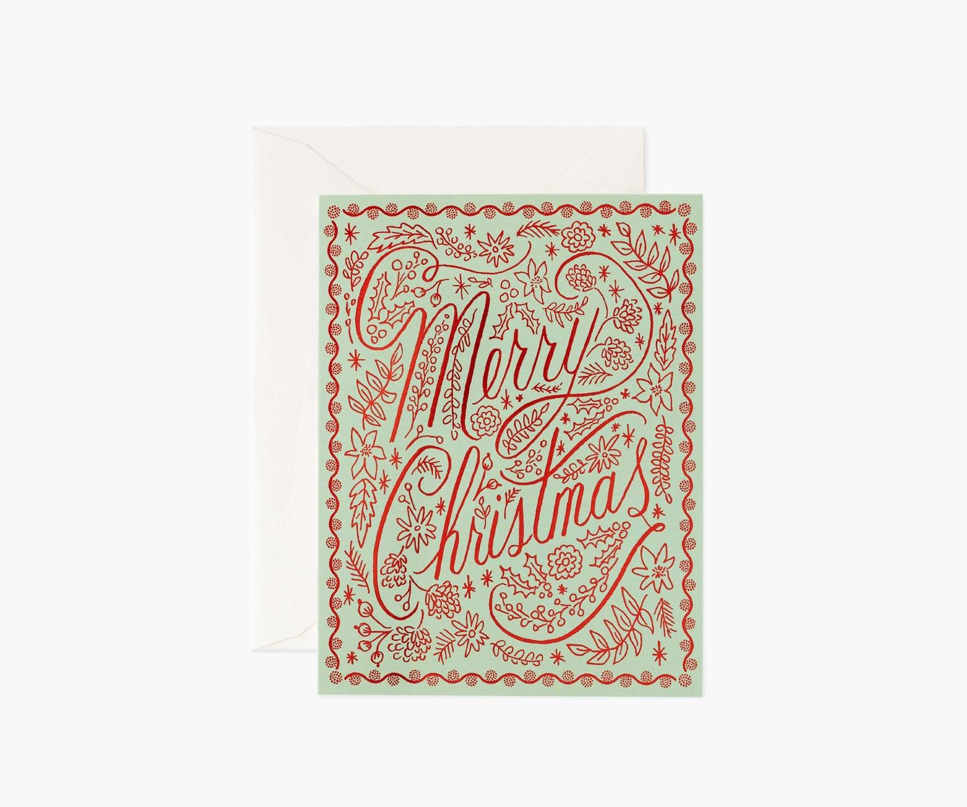 Crimson Christmas Greeting Card | Rifle Paper Co.