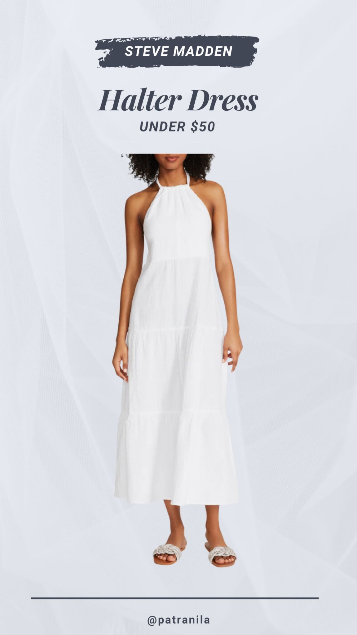 White halter dress, white dress, summer dress, under 100, under 50

#LTKunder50 #LTKSeasonal #LTKstyletip