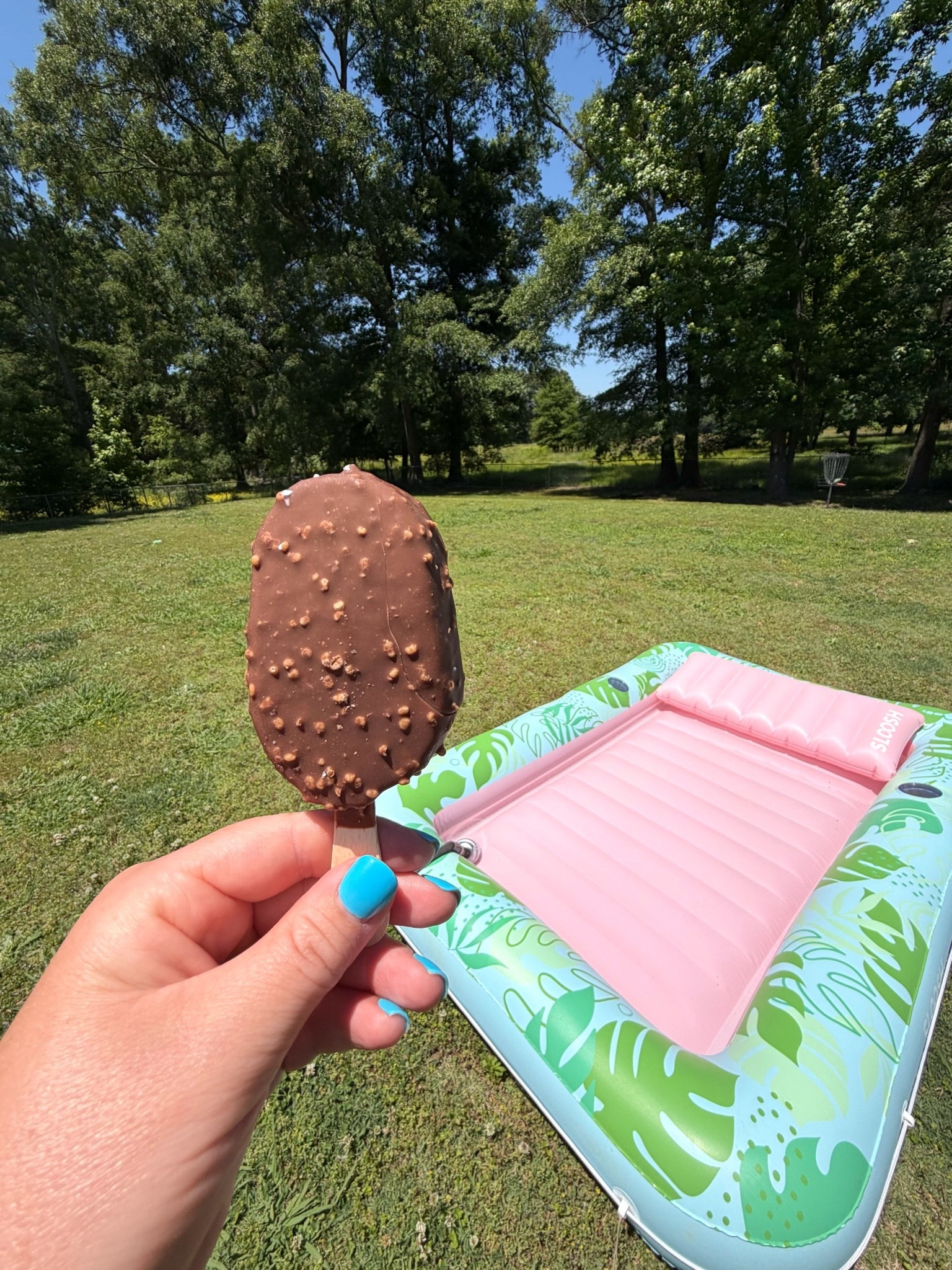 only way to spend a uv 9 day ☀️ loveeee my tanning pool! 🩵

#LTKSeasonal #LTKdayinmylife #LTKselfcare