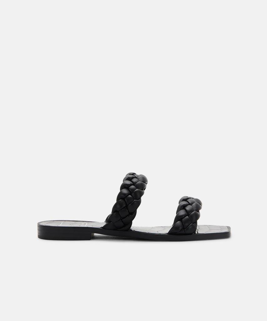 INDY SANDALS BLACK STELLA | DolceVita.com