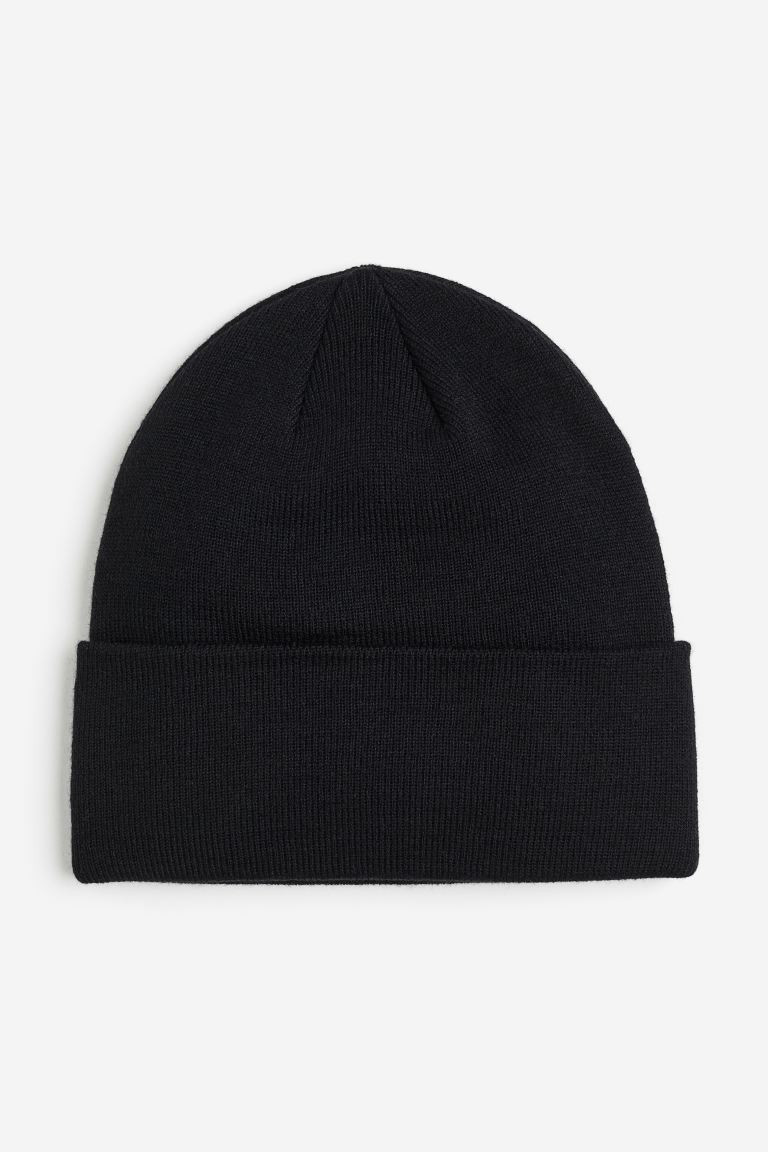 Fine-knit Hat - Black - Ladies | H&M US | H&M (US + CA)