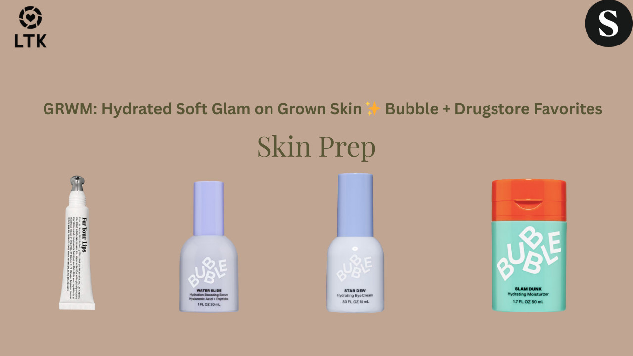 GRWM: Hydrated Soft Glam on Grown Skin ✨ Bubble + Drugstore Favorites

Get ready with me while I prep my skin and do a soft, hydrated glam using Bubble skincare, drugstore staples, and a few holy-grail extras. This GRWM is all about glowing, comfortable skin and makeup that works for grown, melanin-rich skin.
No rushing. No overdoing it. Just Joyce, hydration, and soft glam that feels good.
🛍️ Everything I used is linked in my ShopMy & LTK.


ShopMy:
https://shopmy.us/shop/collections/3567157


LTK:
https://liketk.it/5Mk8O


This GRWM features barrier-supporting skincare and hydrating makeup for a smooth, radiant finish. Bubble products prep the skin with ceramides, hyaluronic acid, and peptides, followed by complexion, eye, and lip products that enhance natural beauty with glow, warmth, and definition.


#GRWM
#GetReadyWithMe
#Over50Beauty
#HydratedGlam
#SoftGlam
#MelaninBeauty
#BubbleSkincare
#DrugstoreMakeup
#GrownWomanEnergy
#BeautyShorts


GRWM makeup, get ready with me over 50, hydrated glam makeup, soft glam GRWM, melanin makeup routine, Bubble skincare GRWM, drugstore makeup GRWM, grown woman beauty, everyday glam GRWM, Joyce Michelle Official
 

 #LTKgrwm #LTKOver40 #LTKBeauty