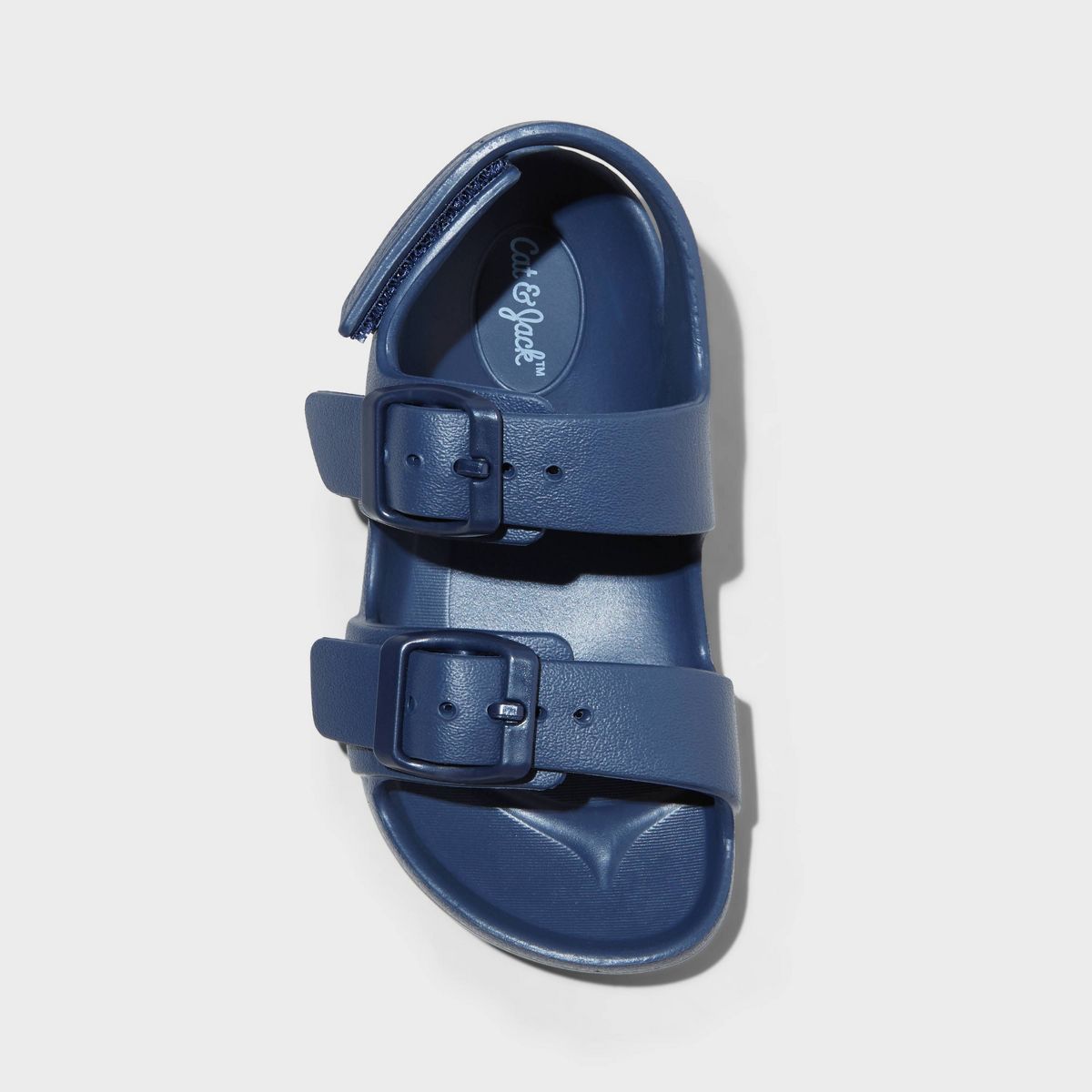 Toddler Ade Footbed Sandals - Cat & Jack™ Navy Blue 9T | Target