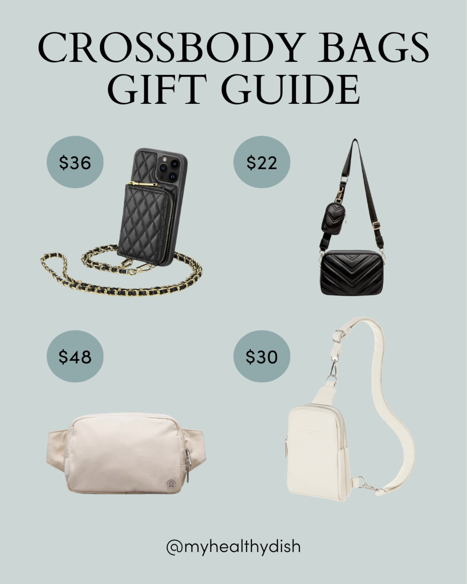 My guide to the best crossbody bags! My favorite is the Amazon INICAT bag for traveling 

#LTKGiftGuide #LTKitbag #LTKstyletip