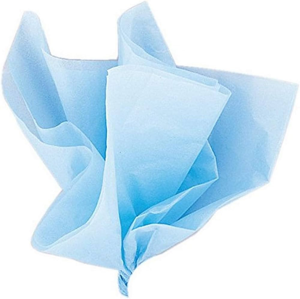 Baby Blue Tissue Sheets - (10 Ct) - Perfect for Gift Wrapping, Crafts & Decorative Needs | Amazon (US)