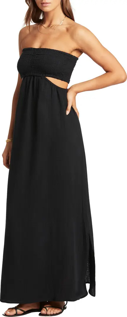 Smocked Bodice Cotton Seersucker Cover-Up Dress | Nordstrom