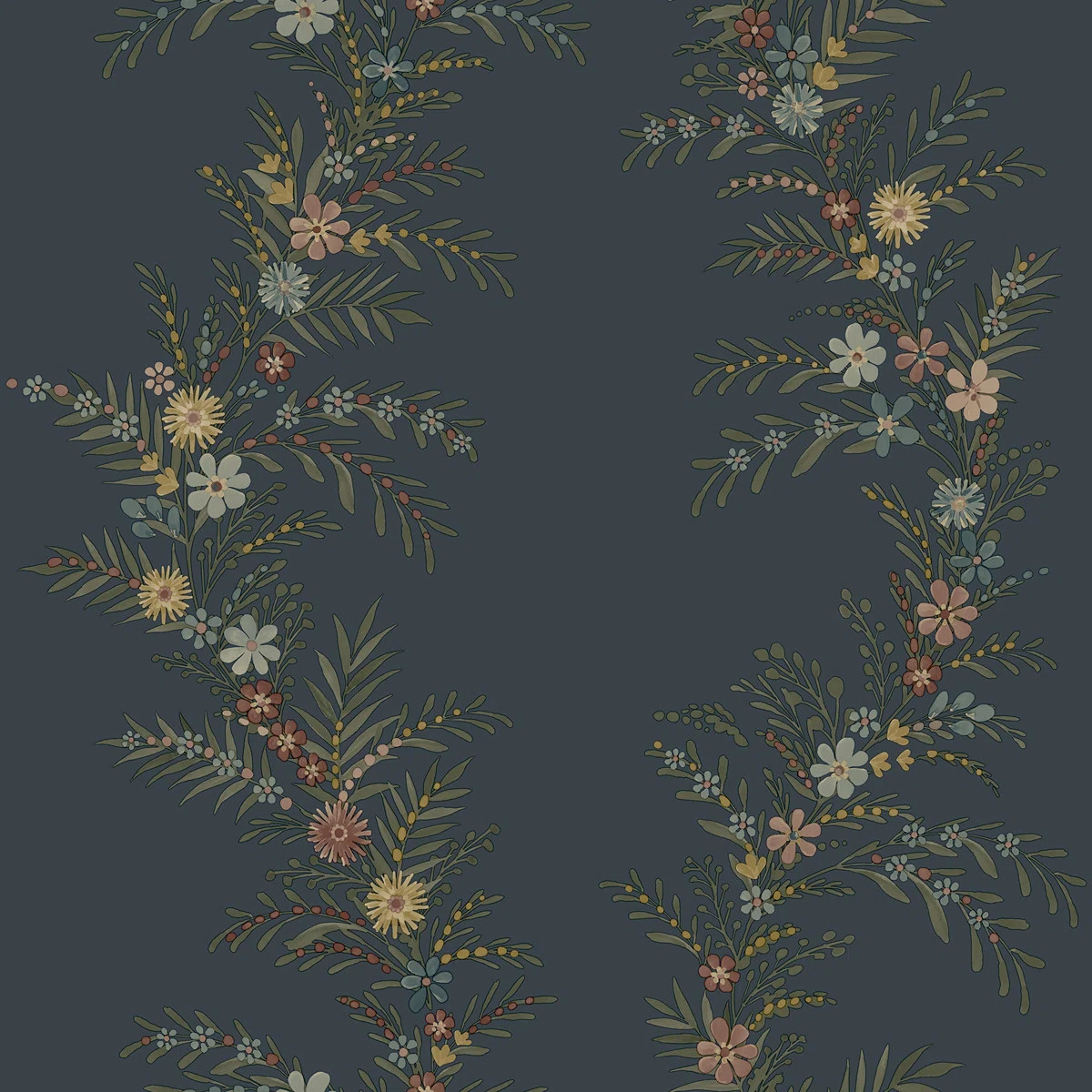 Posy Spruce Peel and Stick Wallpaper | Wayfair North America