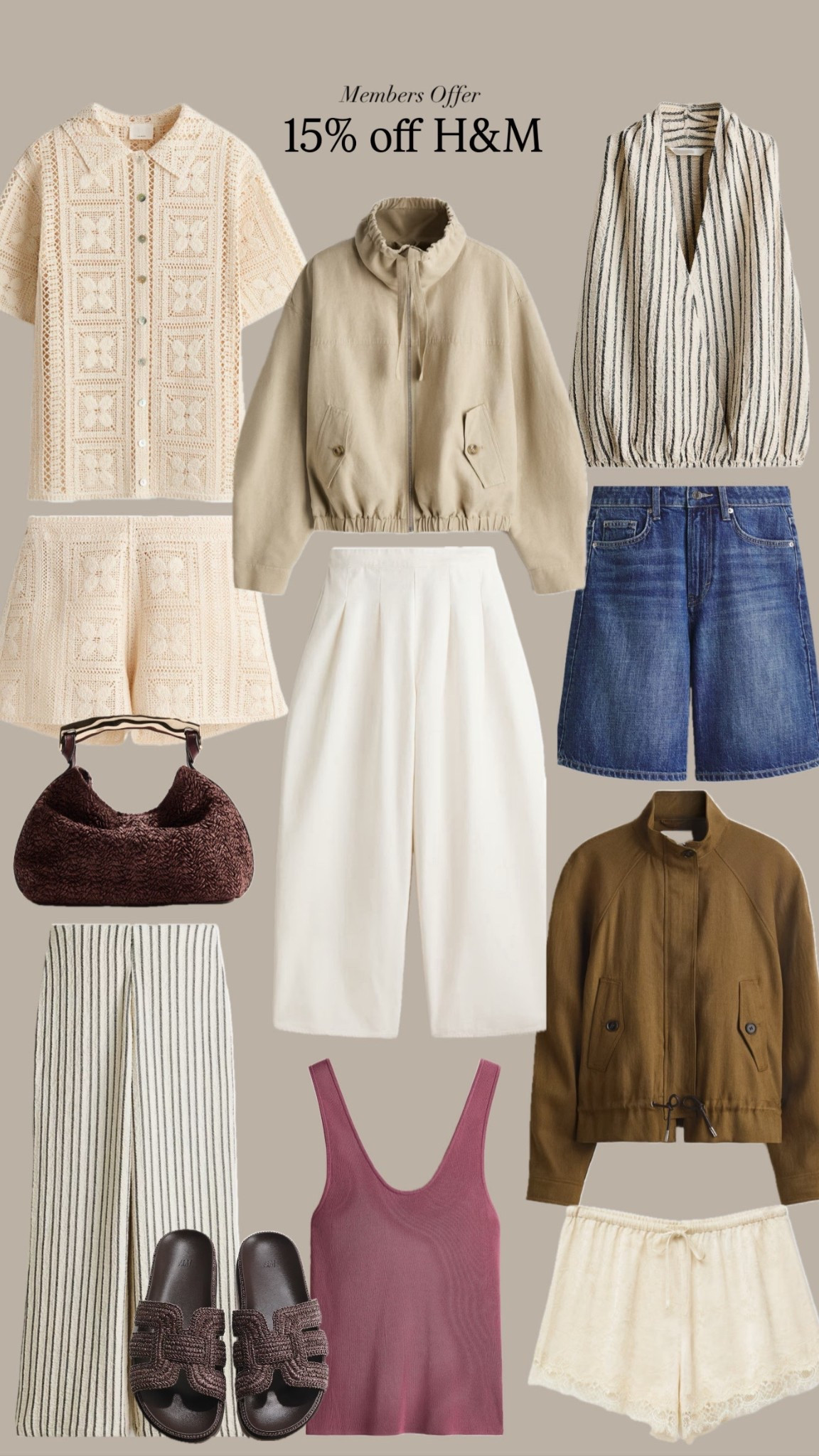 15% off H&M 

#LTKsale #LTKspring #LTKsummer