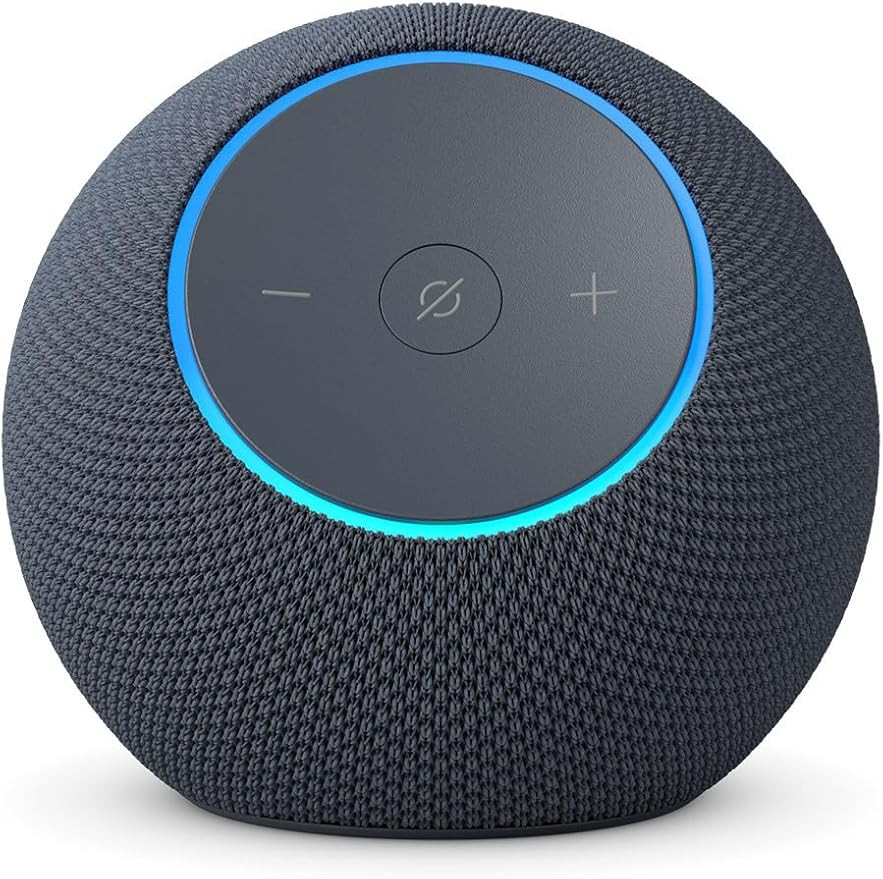 Amazon Echo Dot Max (newest model), Alexa speaker with room-filling sound and nearly 3x bass, Gre... | Amazon (US)