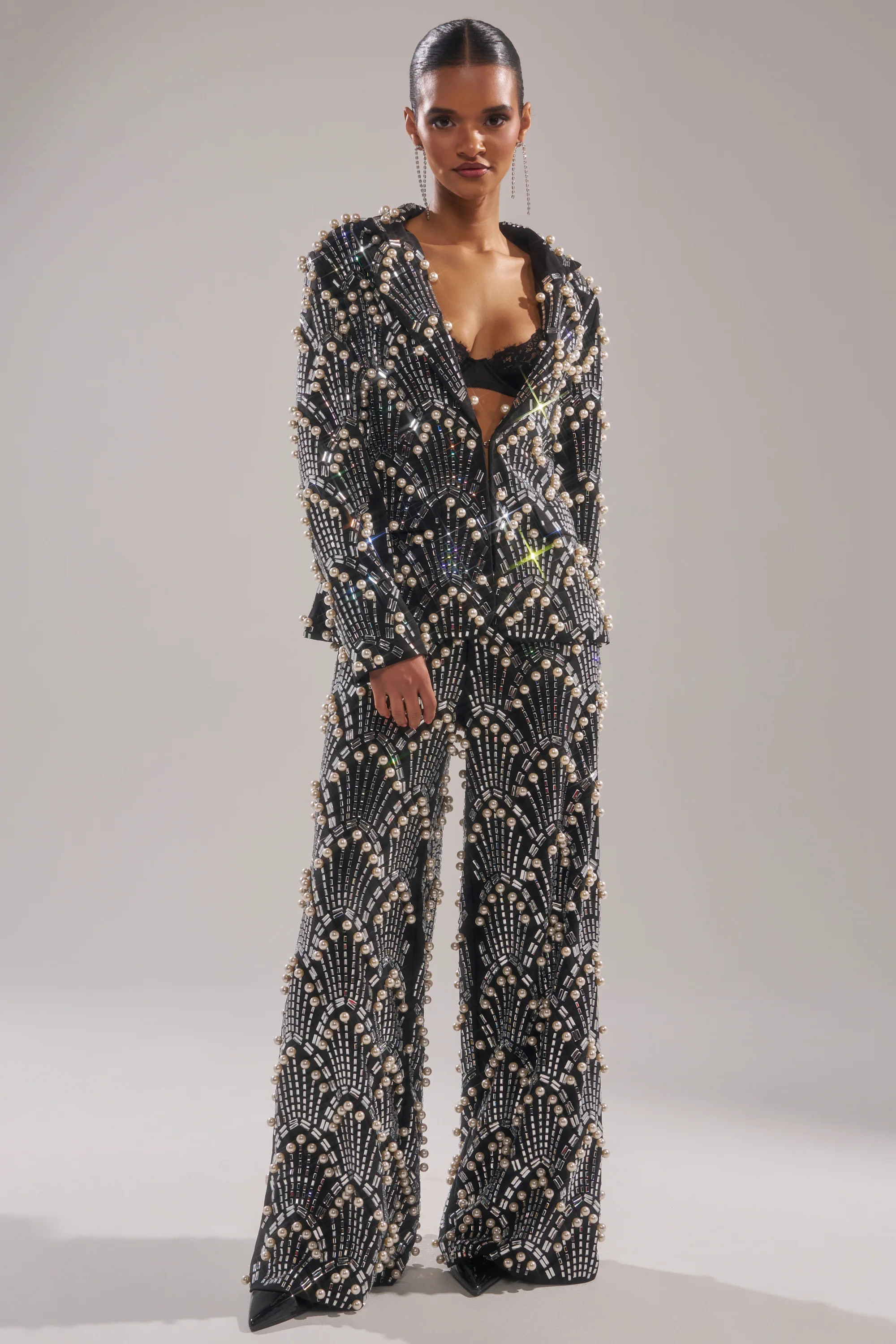 TIMES SQUARE EMBELLISHED PANT | AKIRA