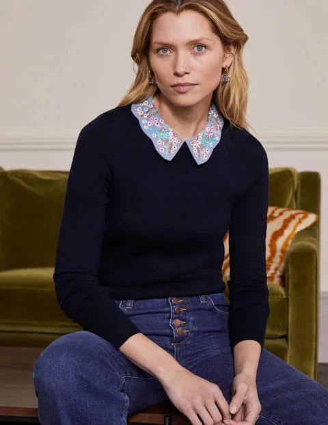 Colette Collar Sweater | Boden (US)