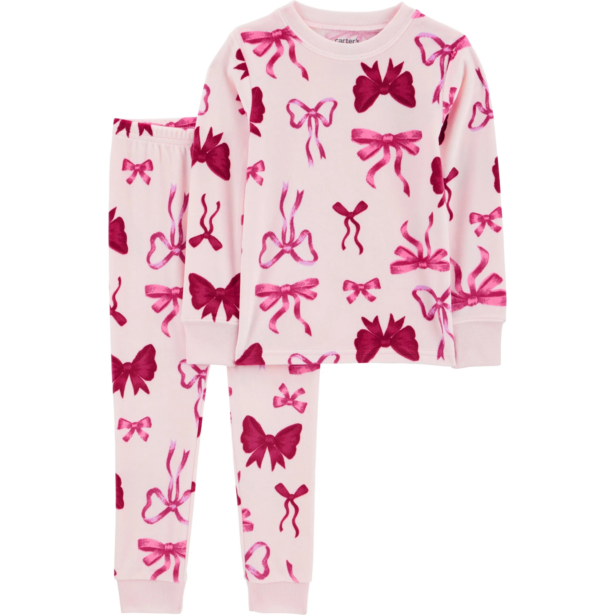 Carter's Child of Mine Baby and Toddler Cozy Pajama Set, 2-Piece, Sizes 12M-5T | Walmart (US)