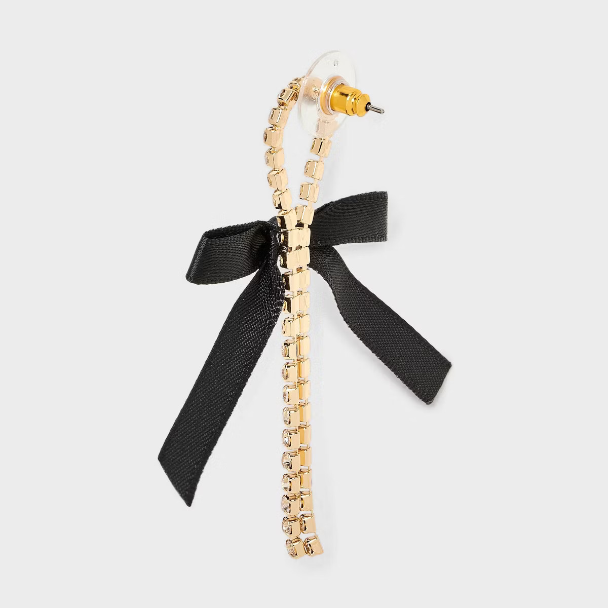 Ribbon Bow Drop Earrings - A New Day™ Gold | Target