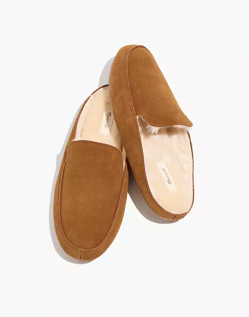 The Loafer Scuff Slipper in Suede | Madewell