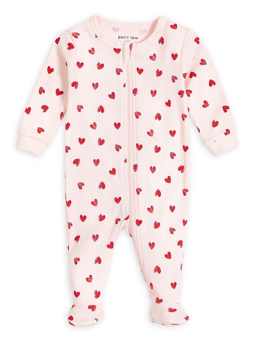 Baby Girl's Hearts on Barely Footie | Saks Fifth Avenue