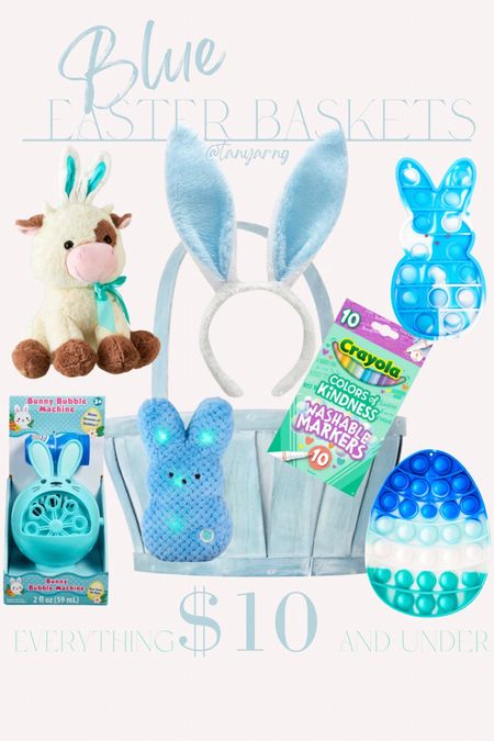 Blue Easter Basket | walmart finds | under $10 

#LTKunder50 #LTKSeasonal #LTKkids