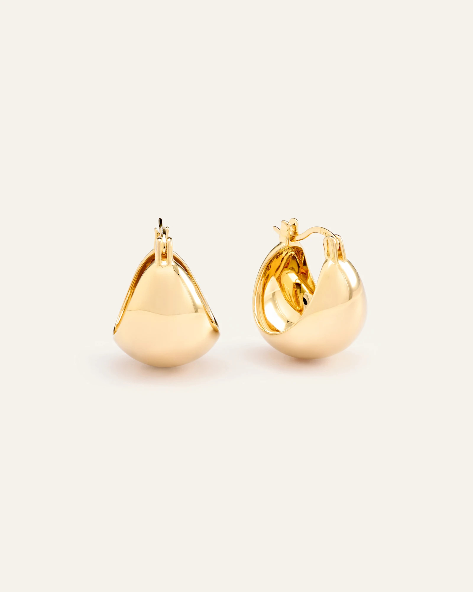 Quince | Women's Globe Hoop Earrings in Gold Vermeil | Quince
