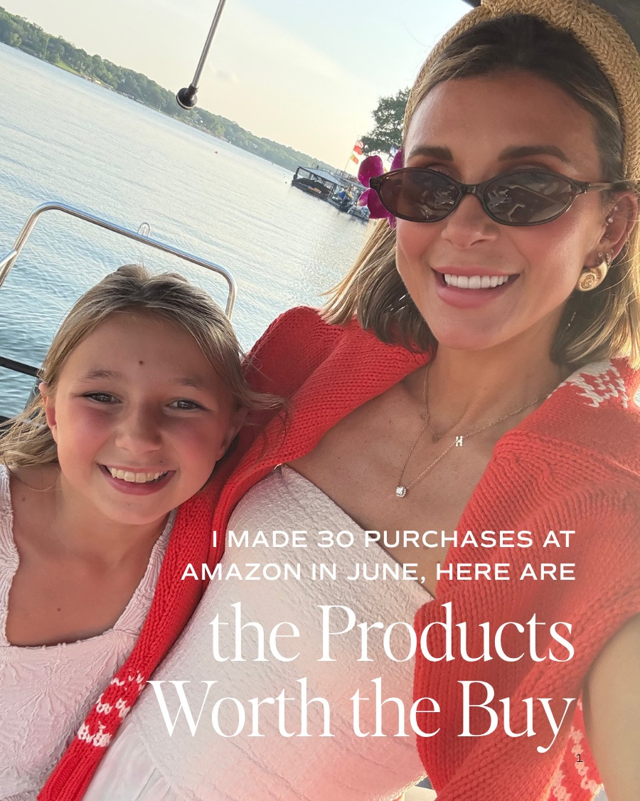 I made 30 Amazon purchases in June — here are the products worth your money!#LTKstyletip

#LTKBeauty #LTKHome