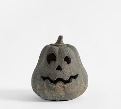 Handmade Terracotta Jack O' Lantern | Pottery Barn (US)