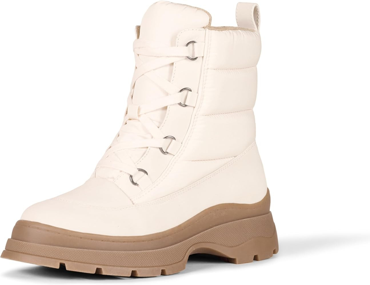 Amazon Essentials Women's Lace Up Puffer Boot | Amazon (US)