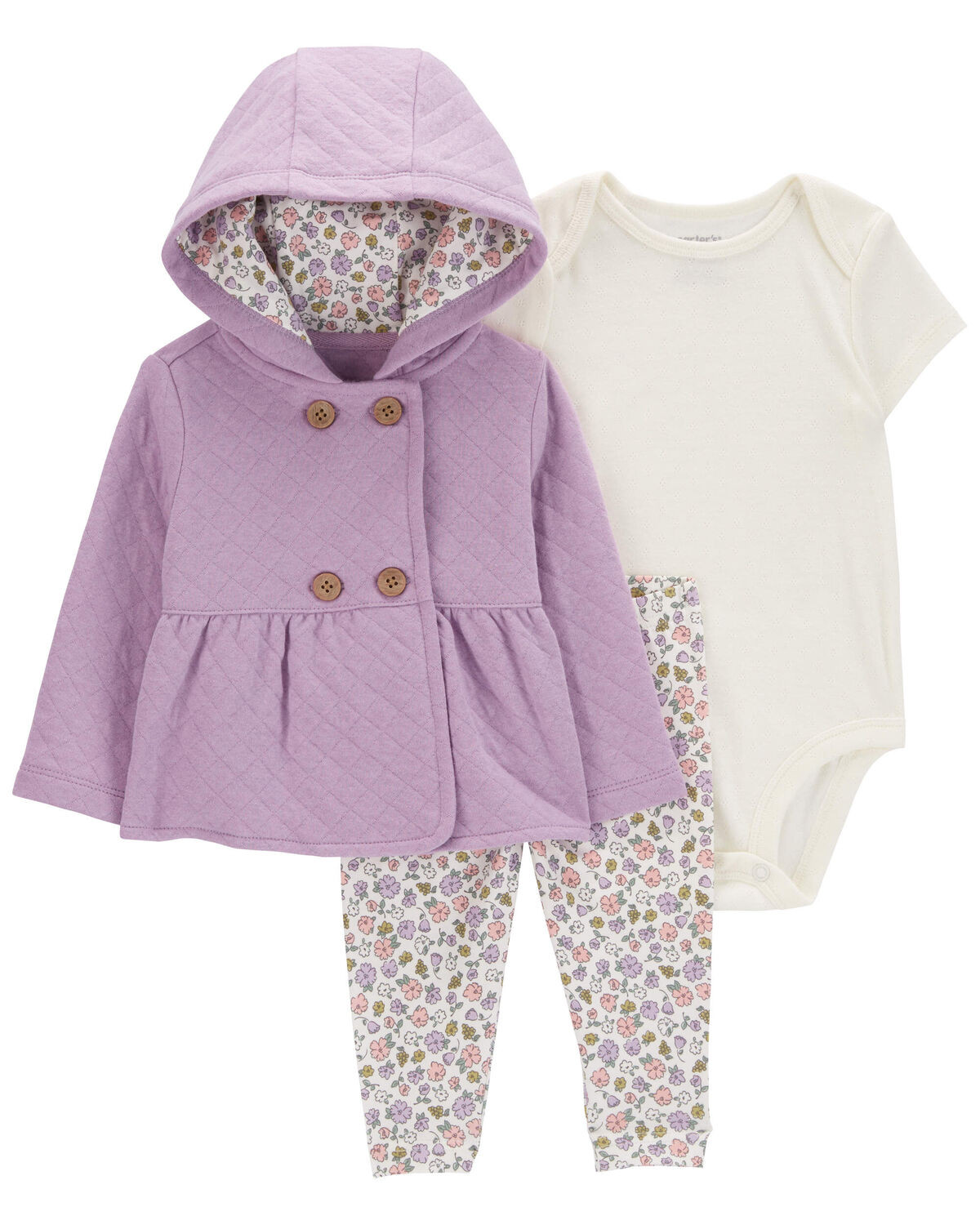 Baby 3-Piece Floral Little Jacket Set - Carter's | Carter's | Carter's Inc