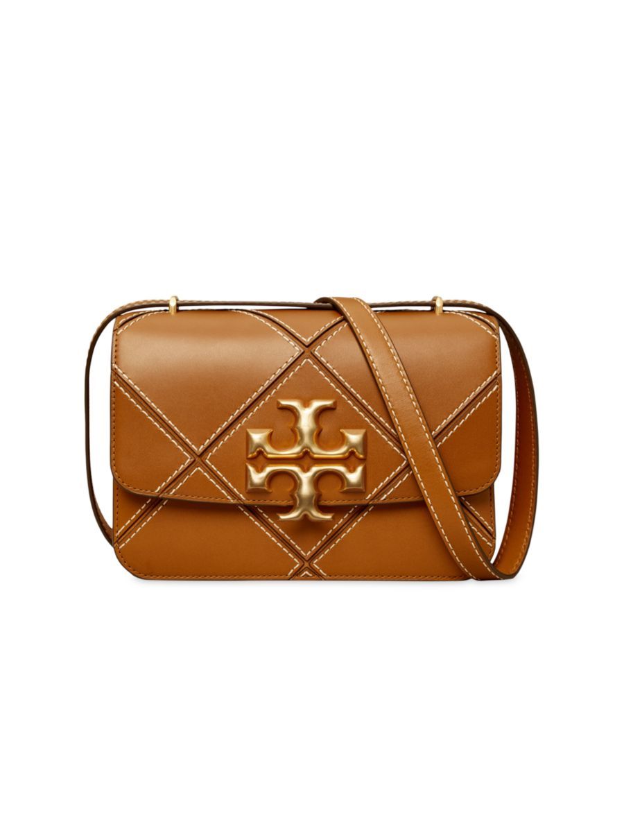 Eleanor Diamond Leather Shoulder Bag | Saks Fifth Avenue